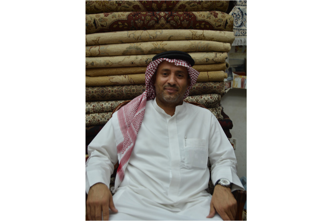 Abdul Wahid Dabwan, Owner of Oasis Handmade Carpets