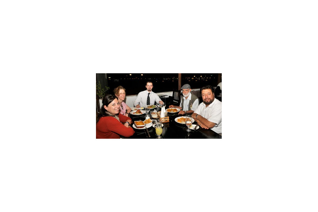 Dinner at La Brasserie with restaurant manager Mohmed Bakir 
