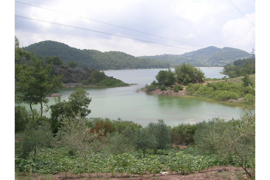 Lake north of Syria 