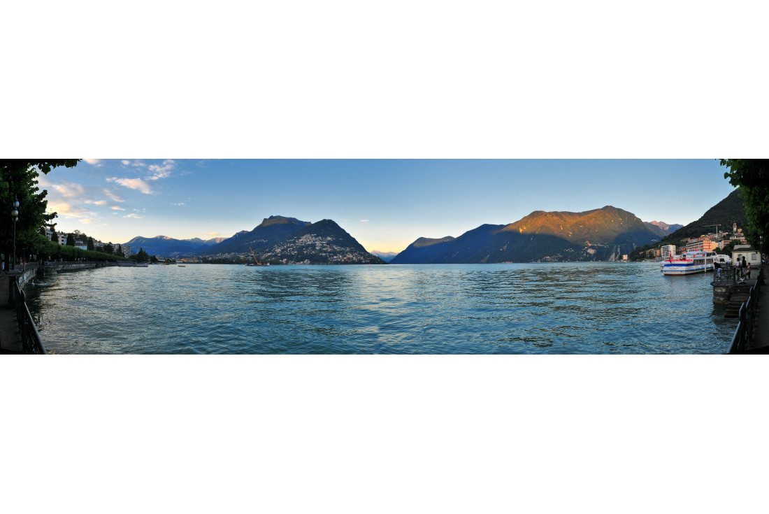 Lugano Lake - Panoramic view