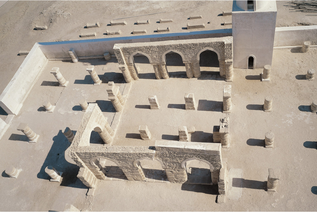 The Courtyard of Khamis Mosque