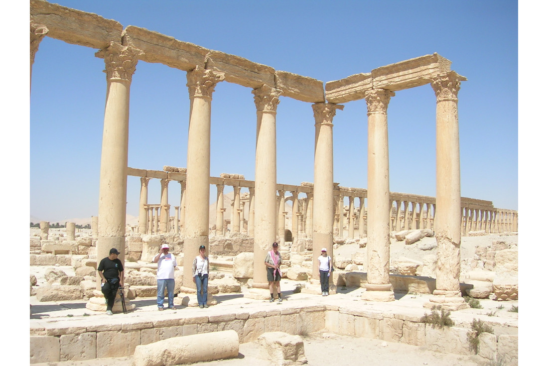 The Friendship Arabia Team in Palmyra 