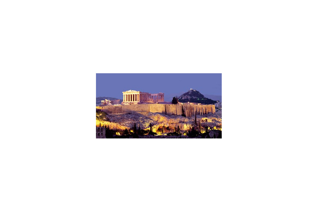 The Acropolis in Athens, Greece