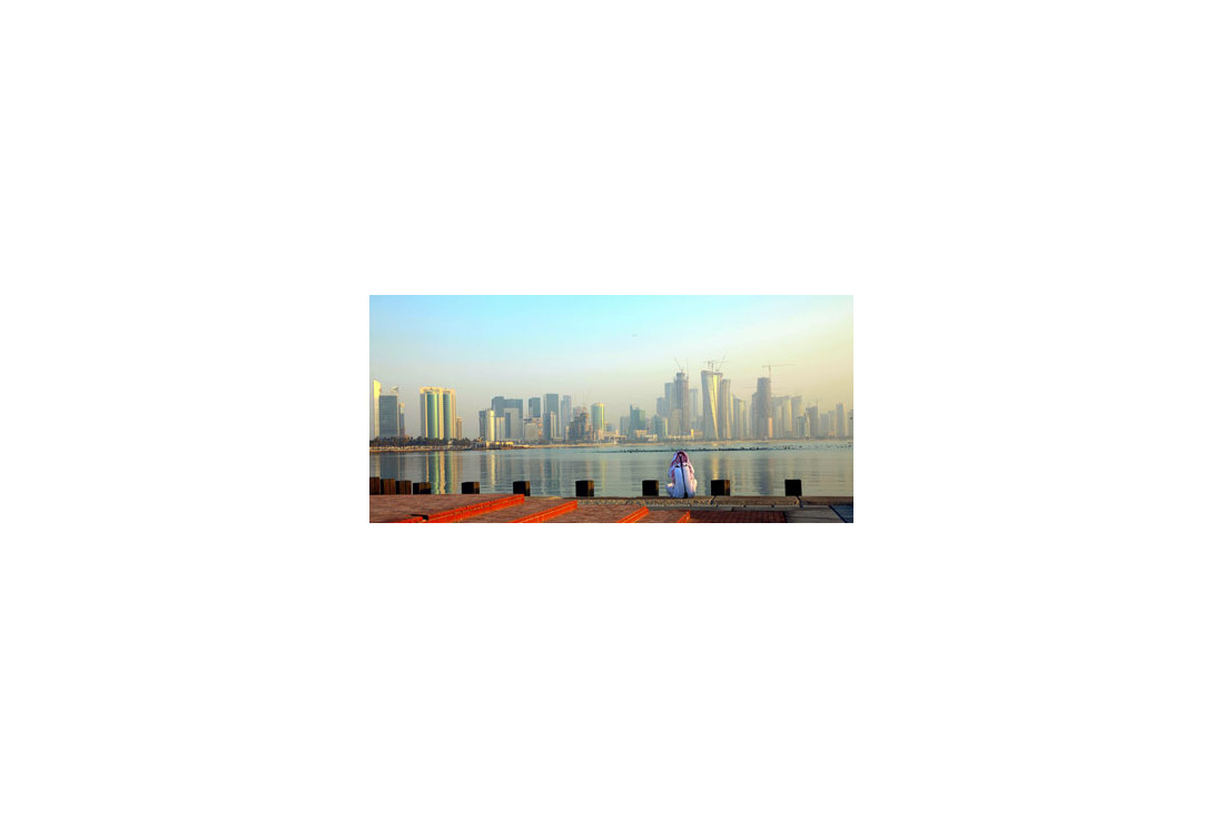 The Doha skyline 