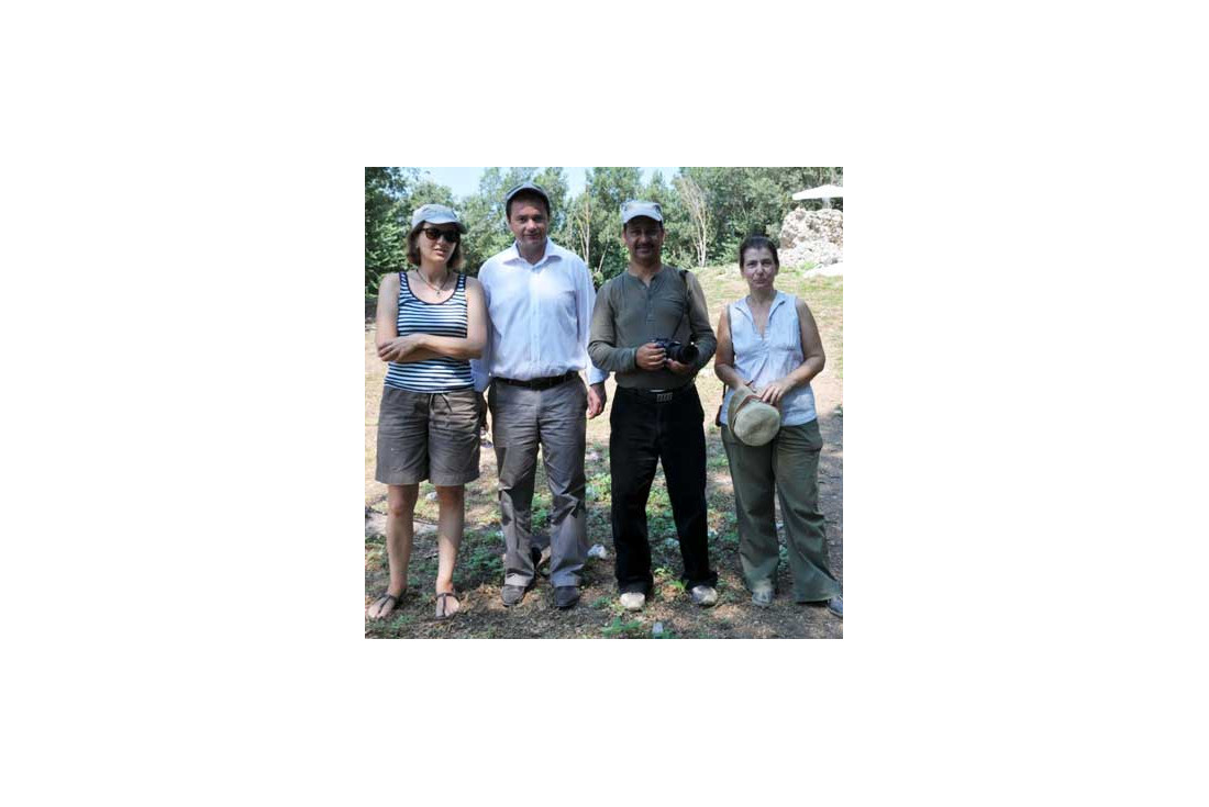 From right: Dr. Demetra - Ali - Mr. Lazaros - Dr. Zoe