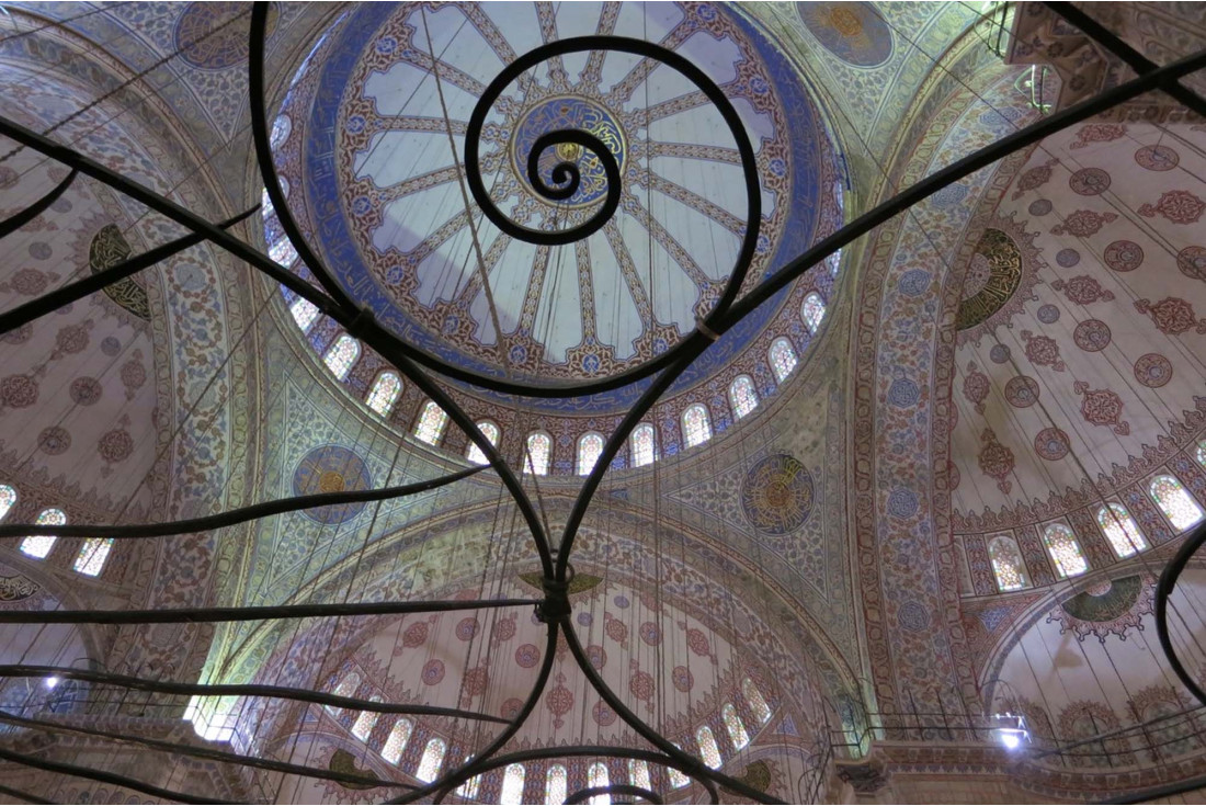 Inside Blue Mosque