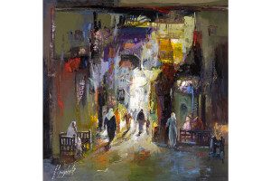 Abbas Al Mosawi's painting