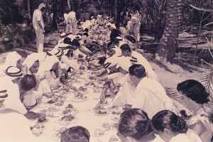 Guests feast at farewell banquet at Yateem Garden