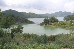 Lake north of Syria 