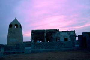 An old mosque in Jazirat Al Hamra 