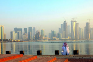 The Doha skyline 