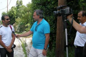 Greek Mega TV asks Ammar about his virtual tours