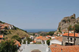 Greece sea-view from Chora Samothrace