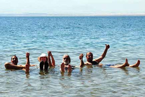 Dead sea float