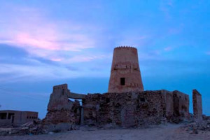 An old fort in Jazirat Al Hamra 