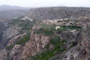 Oman mountains