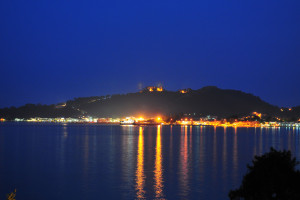 Night view in Thassos island